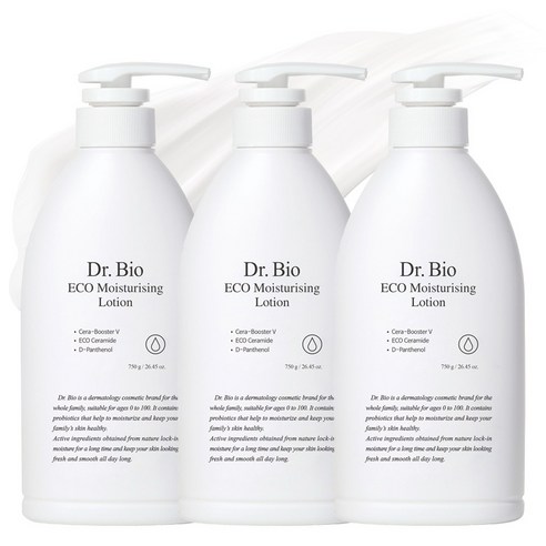 닥터바이오 에코 로션, 750g, 3개