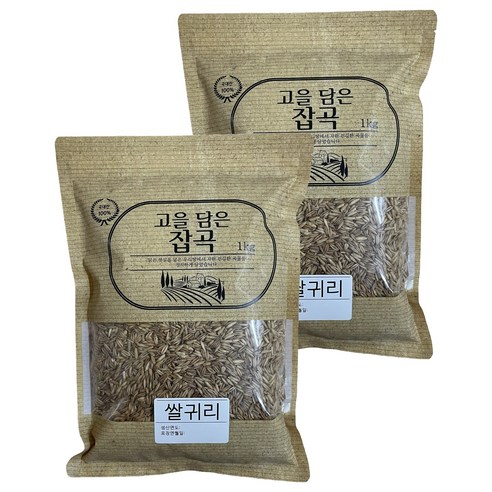 고을담은 귀리, 1kg, 2개