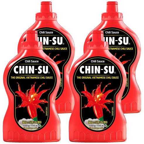 친수 칠리소스, 1kg, 4개