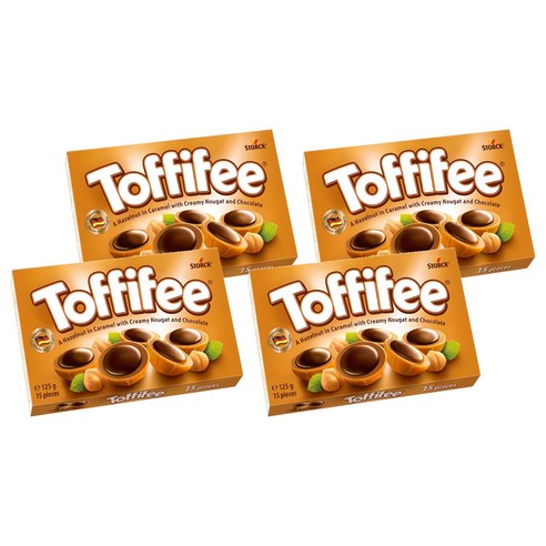토피피 초콜릿, 125g, 4개