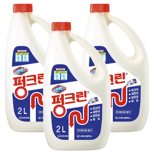 펑크린 배수구세정제, 2L, 3개