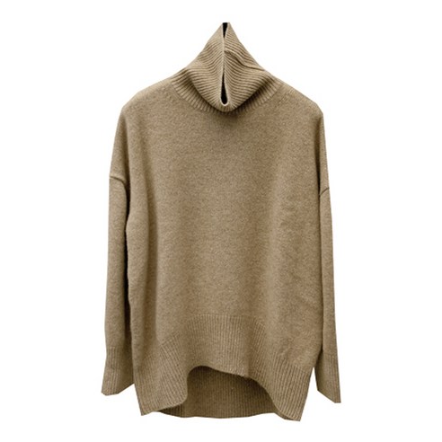 르네제이 여성용 Wool turtleneck Knit