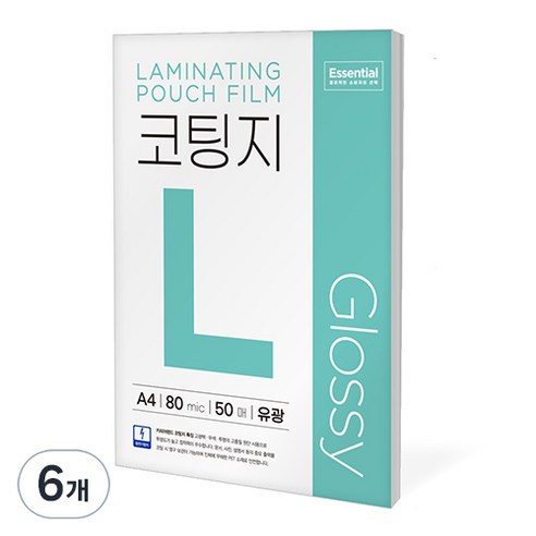 카피어랜드 에센셜 정전기 방지 코팅지 80mic, 300개, A4