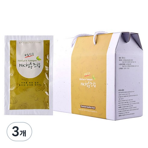 NK협동조합 작두콩즙, 2.4L, 3개