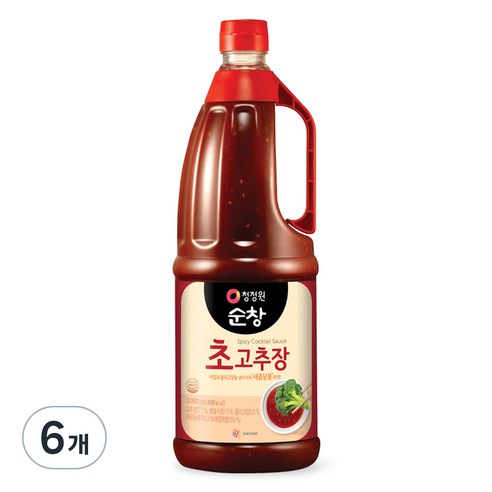청정원 순창 초고추장, 2.05kg, 6개