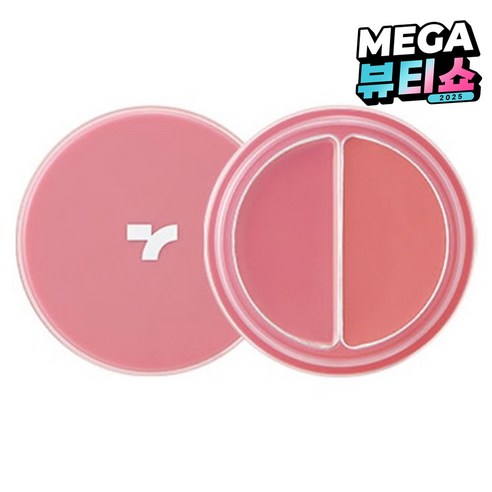 토니모리 치크톤 립 앤 치크 듀오밤 4.8g, 01 버니핑크, 1개