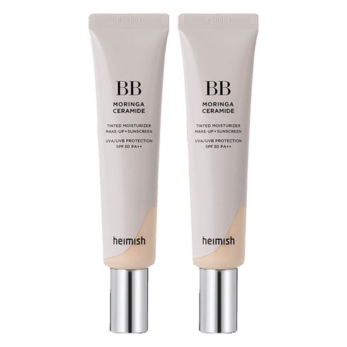 헤이미쉬 모링가 세라마이드 비비크림 SPF30 PA++, 19 페어 베이지, 30ml, 2개