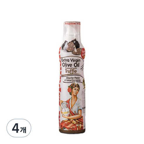 에스파놀라 엑스트라 버진 올리브유 스프레이형 트러플향, 200ml, 4개