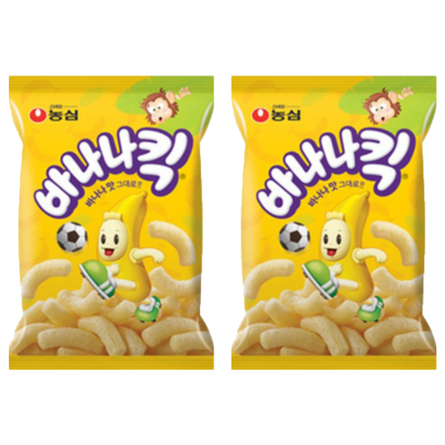 바나나킥 스낵, 75g, 2개