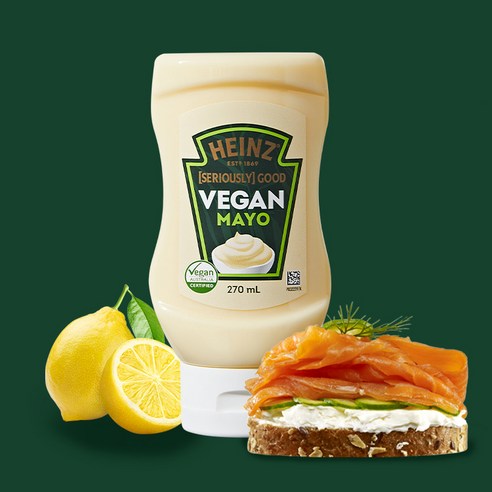 맛과 건강, 윤리까지 생각한 하인즈 비건 마요로 일상을 풍요롭게!