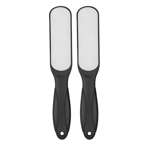 밝은리빙 풋케어 양면 블랙 발각질제거기, 1개입, 2개, 56g