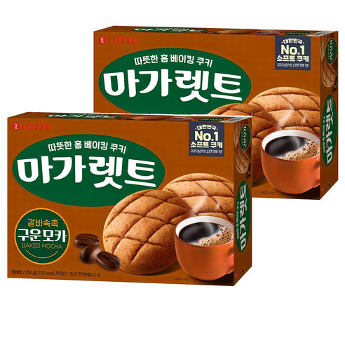 마가렛트 구운모카, 352g, 2개 352g × 2개, 개당 중량 × 수량 섬네일