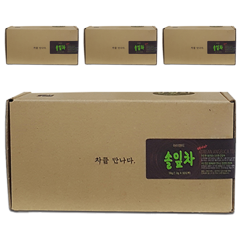 아이앤티 솔잎차 티백, 1g, 50개입, 4개