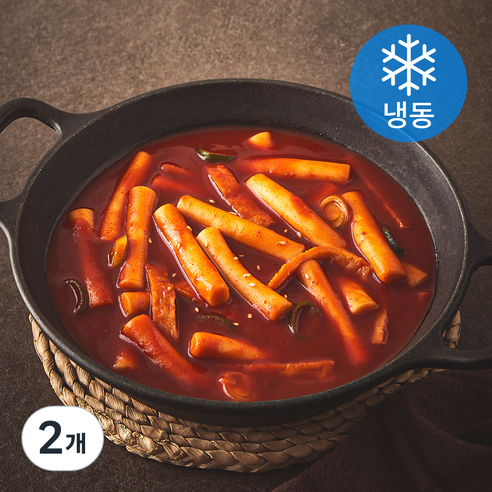 쿡솜씨 국물떡볶이 밀키트 (냉동), 320g, 2개
