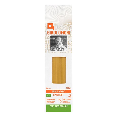 지롤로모니 유기농 파스타 스파게티, 500g, 1개