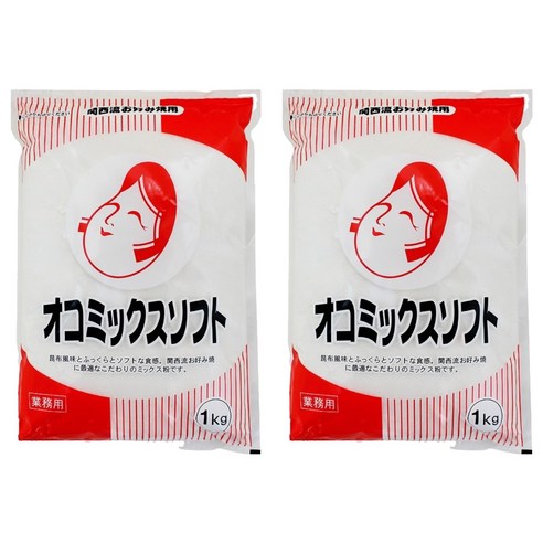 오타후쿠 오코믹스 소프트 파우더, 1kg, 2개