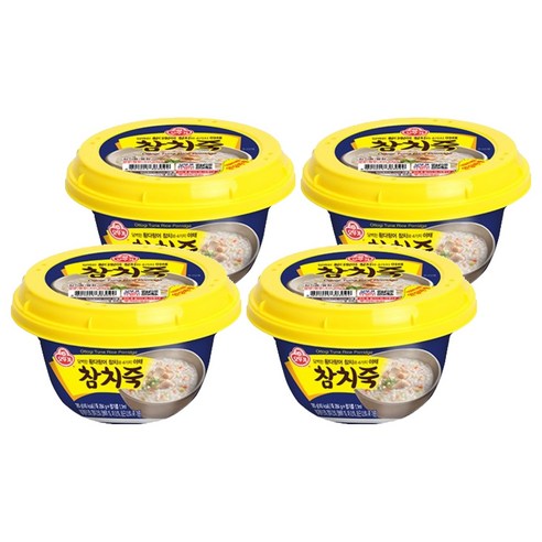 오뚜기 참치죽, 285g, 4개