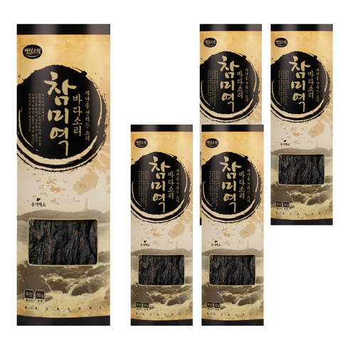 바다소리 진도 참미역, 50g, 5개