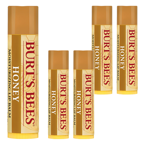 버츠비 모이스춰라이징 립밤, 허니, 4.25g, 5개