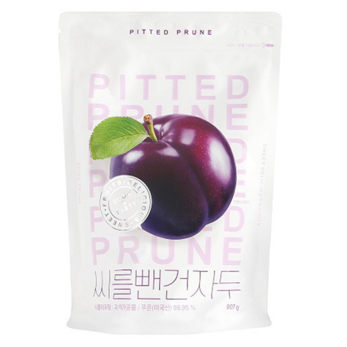 SweetPRUNES 씨를 뺀 건자두, 1개, 907g 견과/건과