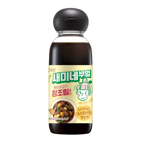 새미네부엌 계란 쇠고기 장조림소스, 300ml, 6개