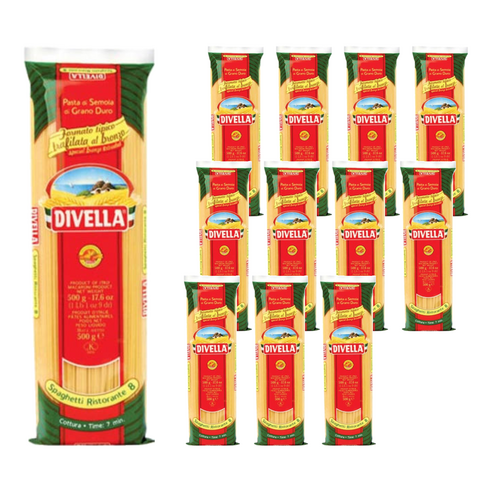 디벨라 파스타 동압출스파게티, 500g, 12개