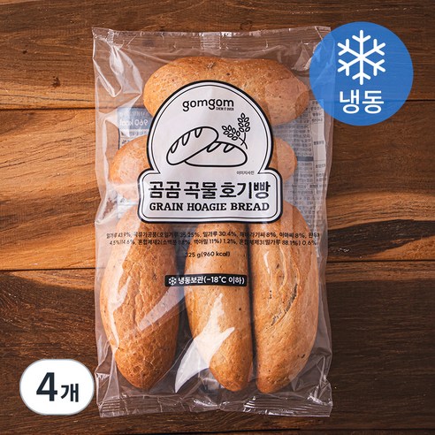 곰곰 곡물 호기빵 5개입(냉동), 65g, 5개입, 4개