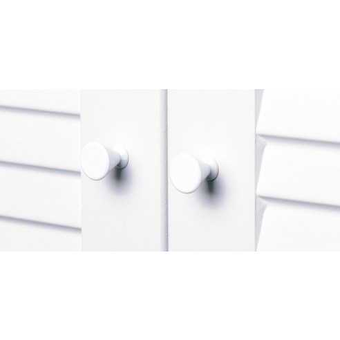 섬세한 아름다움으로 공간에 선율을 더하는 손잡이세상 멜로디 1구 가구 손잡이 화이트