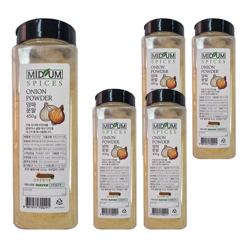 양파분말, 450g, 5개