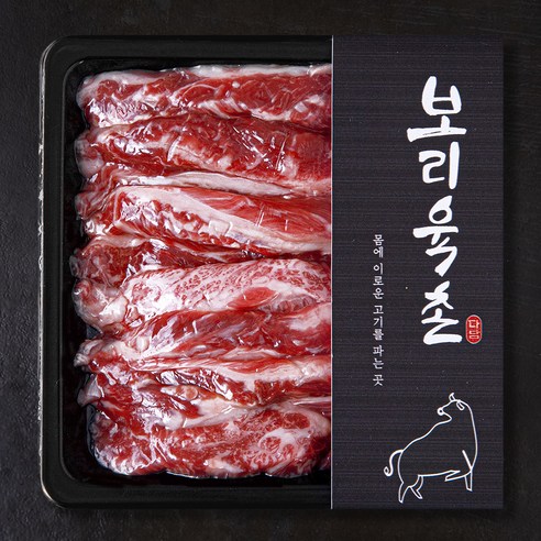 la갈비  보리육촌 국내산 소고기 참갈비살 2등급 구이용 (냉장), 1개, 250g