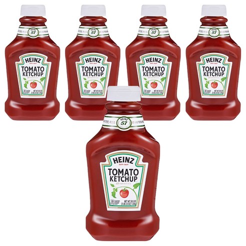 하인즈 토마토 케찹, 1.43kg, 5개