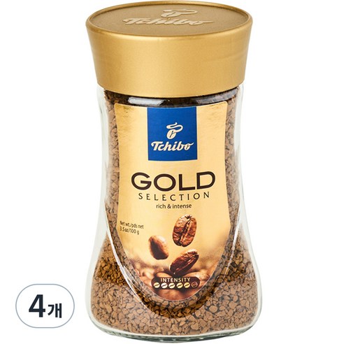 치보 골드 인스턴트 커피 100g, 1개입, 4개
