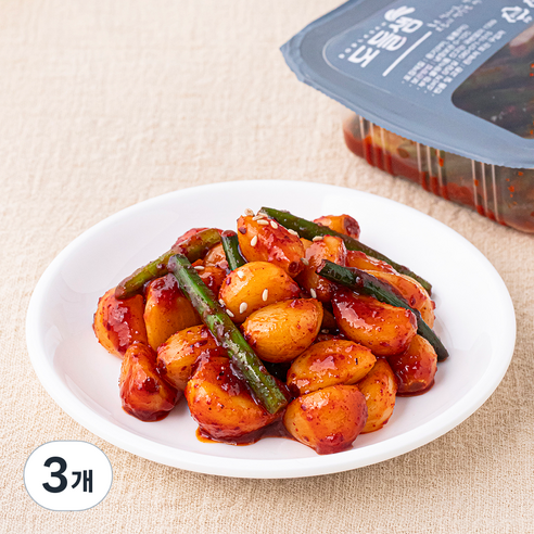 도들샘 고추장 마늘무침, 160g, 3개