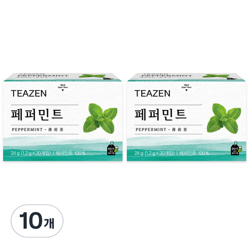 티젠 페퍼민트, 24g, 10개