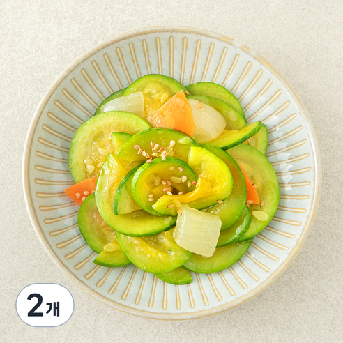 집반찬연구소 애호박 볶음, 100g, 2개