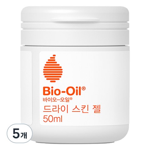 바이오오일 드라이 스킨 바디 젤 크림, 50ml, 5개