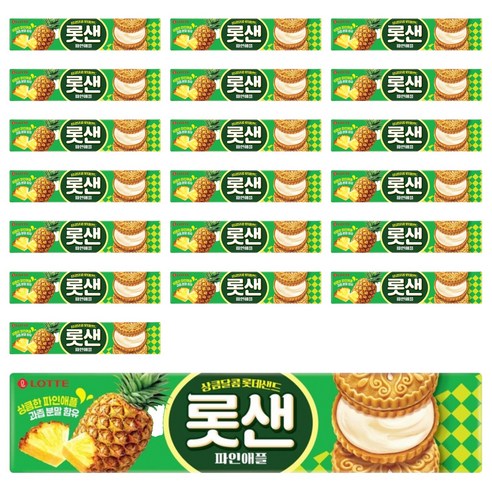 롯데웰푸드 롯데제과 롯데샌드, 105g, 20개