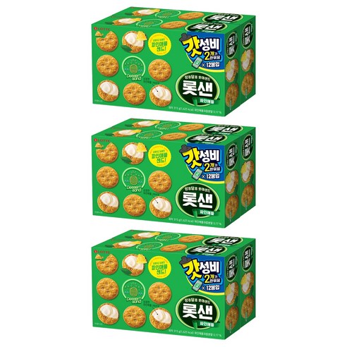 롯데웰푸드 롯샌 파인애플, 315g, 6개