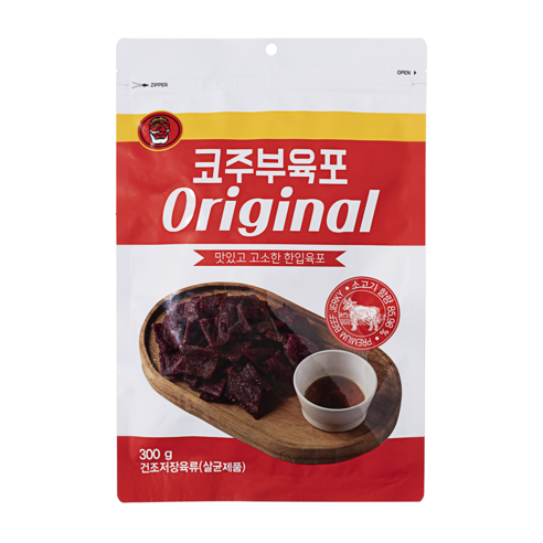 코주부 육포 오리지널, 300g, 1개