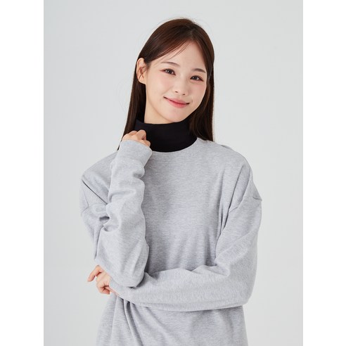 섬세한 레이어드의 완성, 베이스알파에센셜 코튼 스판 레이어드 페이크 목폴라