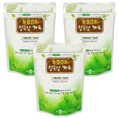산마을 동결건조 청국장가루, 80g, 3개