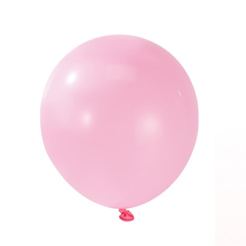 엉클킴 파티용 이벤트 라운드 둥근 일반 풍선 100P, 핑크, 1개
