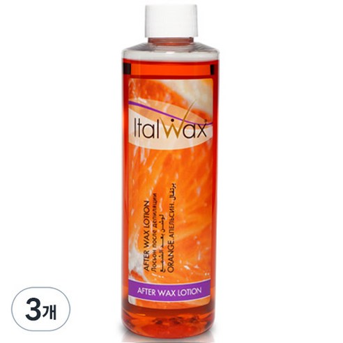 이탈왁스 애프터 왁스 로션 오렌지, 3개, 250ml
