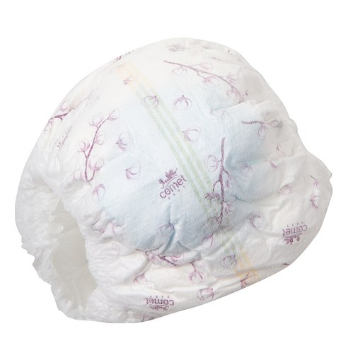 편안함과 흡수력, 큰 아기에게도 적합한 코멧 시그니처 터치핏 팬티형 기저귀