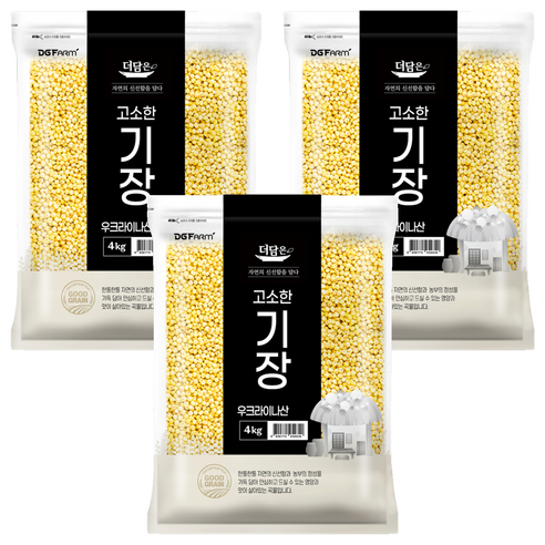 더담은 고소한 기장, 4kg, 3개