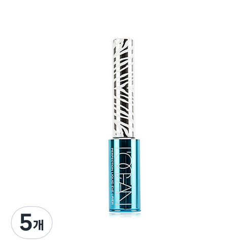 로쎄앙 퍼팩션 리퀴드 아이라이너 7ml, 11호 네이비블루펄, 5개