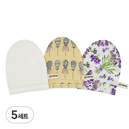황실타올 인견 때타올 세안타올 3종 세트, 5세트