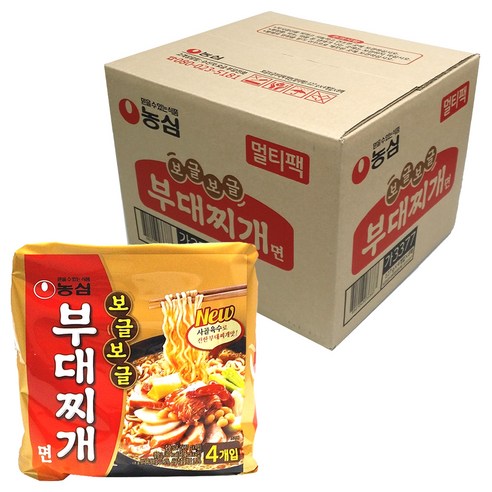 농심 보글보글 부대찌개면, 32개