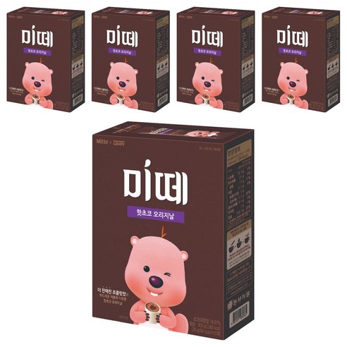 미떼 핫초코 오리지날, 30g, 10개입, 5세트