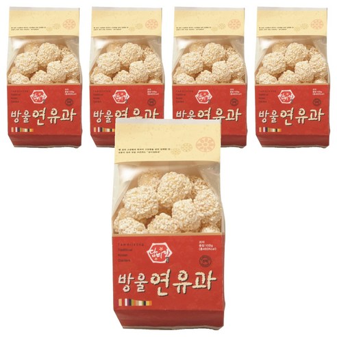 담미정 방울 연유과, 100g, 5개